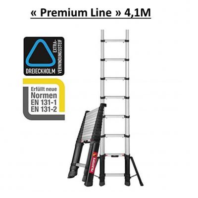 Echelle télescopique 4.1M Telesteps Premium Line