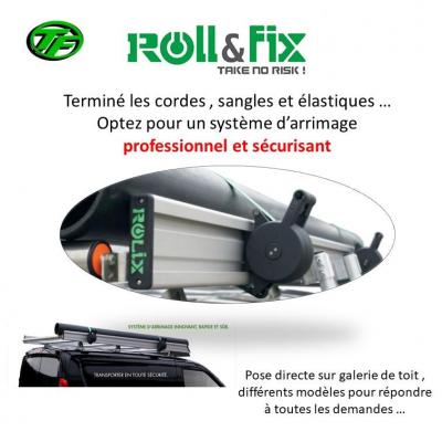 Boitier ROLIX (ROLL AND FIX) pour toutes galeries de toit