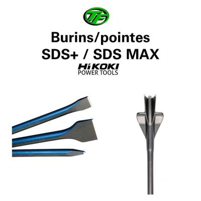 Burins et pointes SDS+ et SDS+ MAX